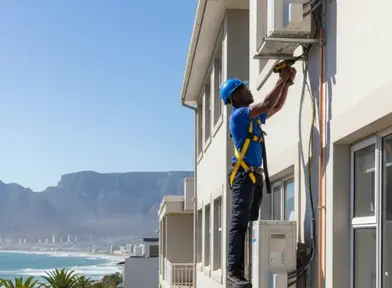 Professional air conditioning installation in Cape Town by Aircon-Fix
